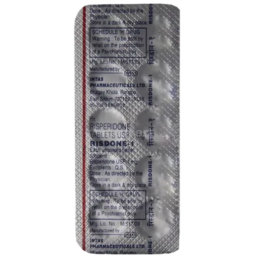 risdone 1mg tablet 10's